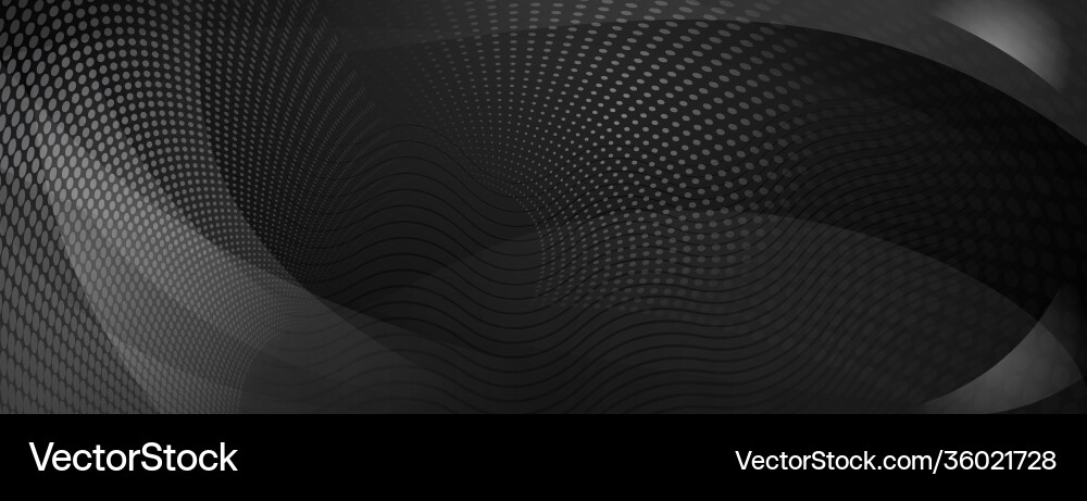 Abstract background curves and halftone dots Abstract background curves and halftone dots vector image