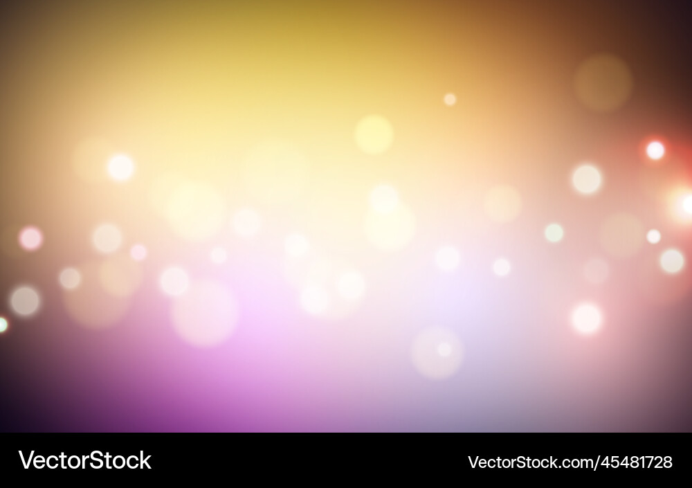 Abstract soft light scope background with bokeh Vector Image