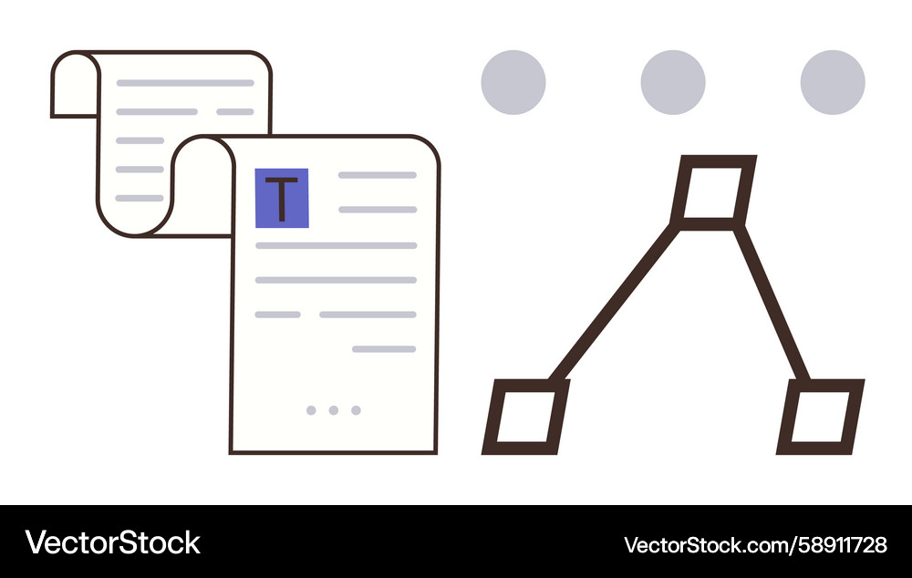 Document workflow and decision-making process Document workflow and decision-making process Vector Image
