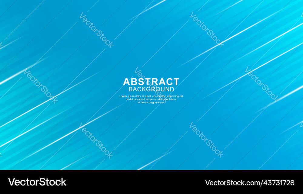 Modern 3d shapes background with diagonal style vector image
