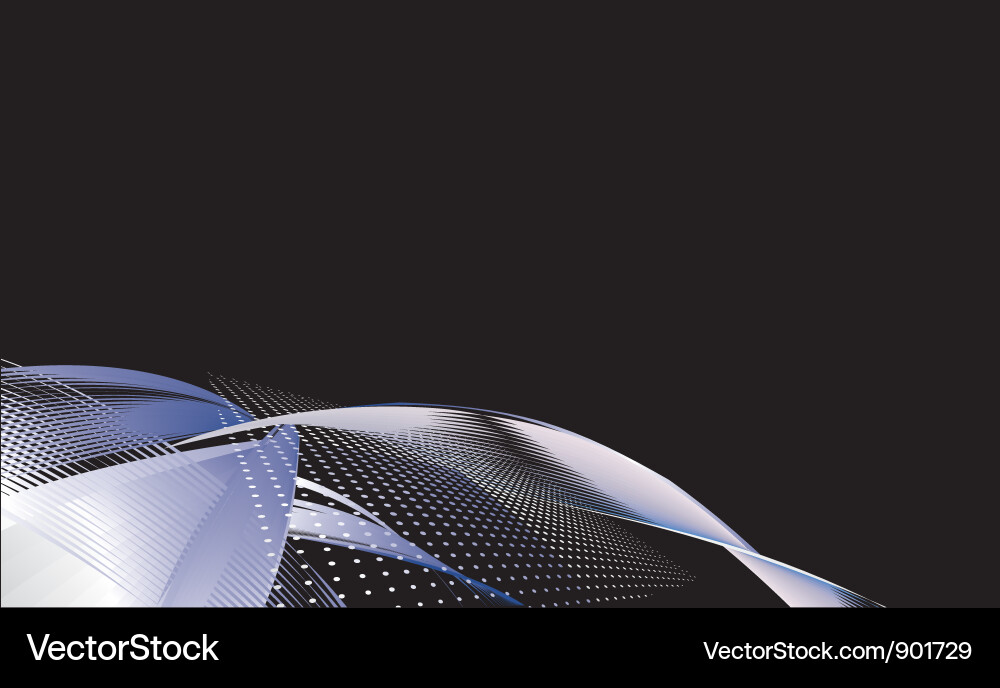 Background with black lines vector image