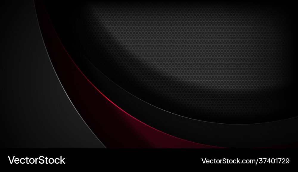Black abstract background with overlapping Black abstract background with overlapping vector image