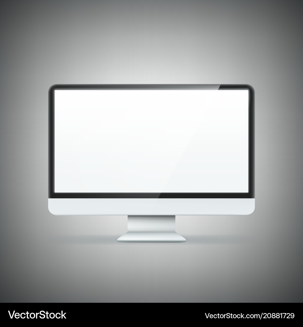 Computer display Computer display vector image