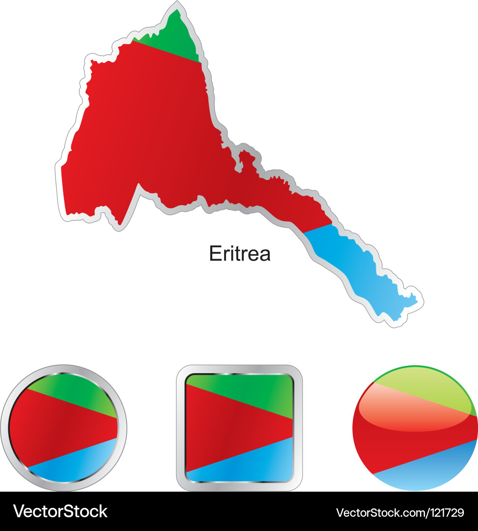 Eritrea vector image