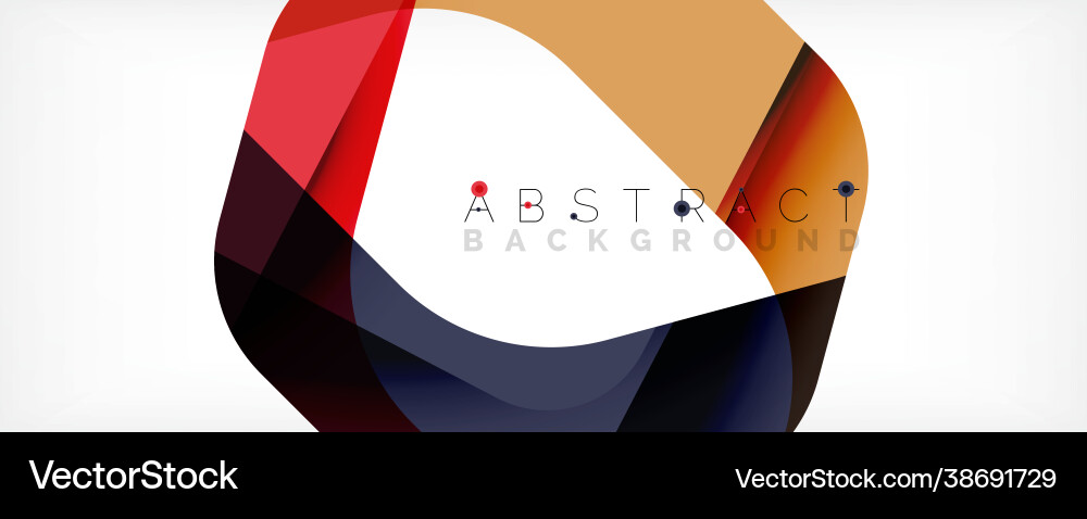 Minimal abstract background - color overlapping Minimal abstract background - color overlapping Vector Image