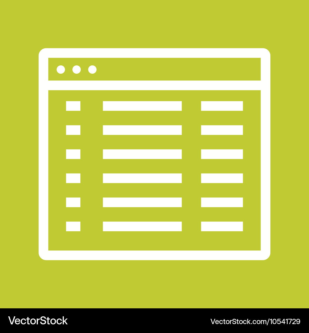 Piece of code Vector Image