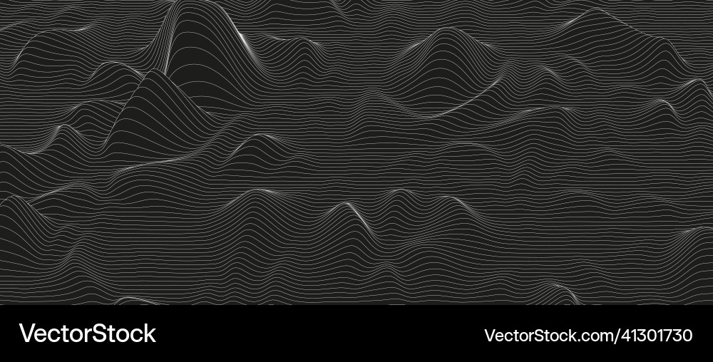 Abstract background with distorted line shapes Abstract background with distorted line shapes vector image