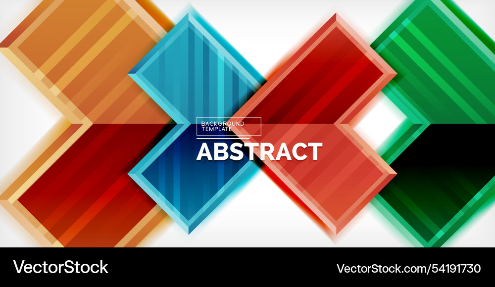 Arrow symbols created with 3d effects and line Vector Image