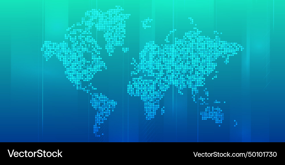 Digital technology futuristic internet network ai Digital technology futuristic internet network ai vector image
