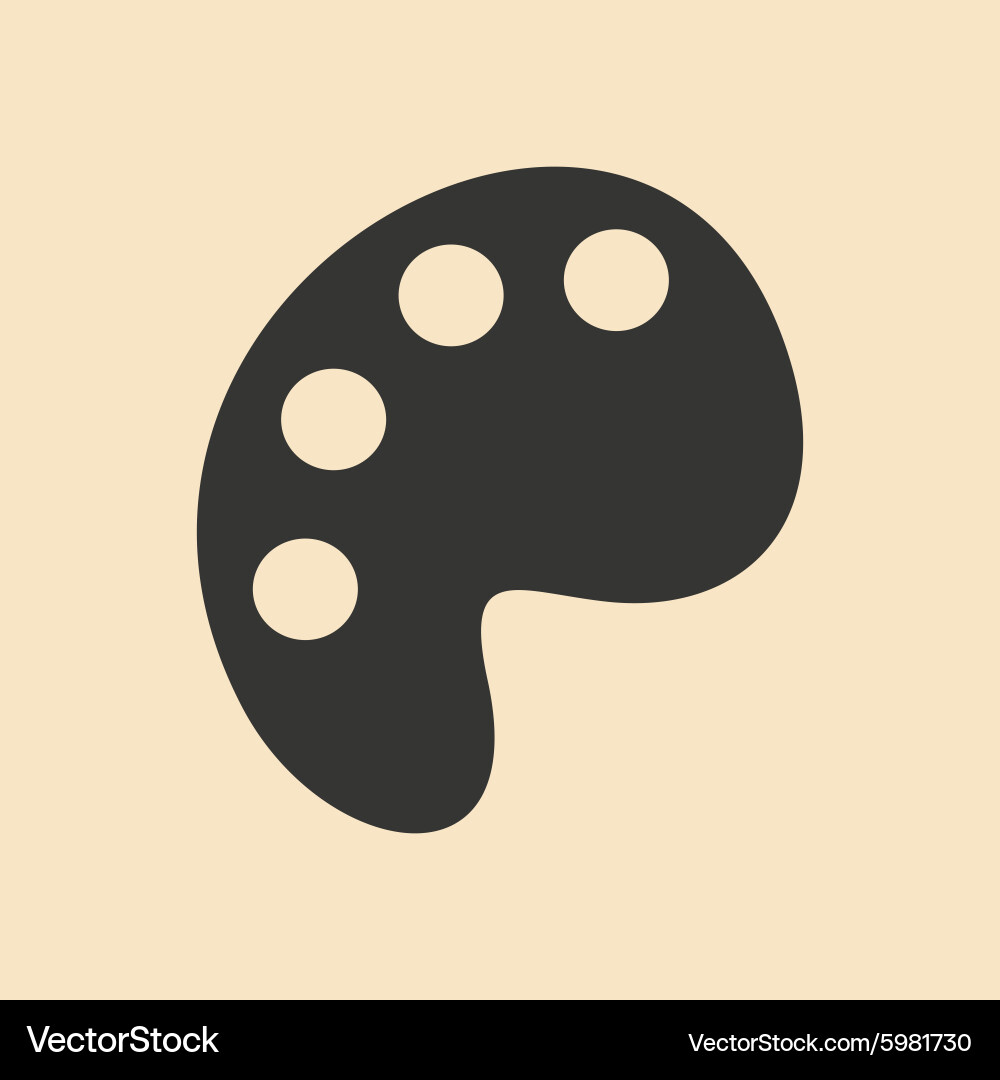 Flat with shadow icon and mobile application vector image
