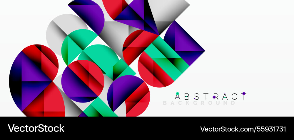 Abstract geometric design with intersecting Abstract geometric design with intersecting vector image