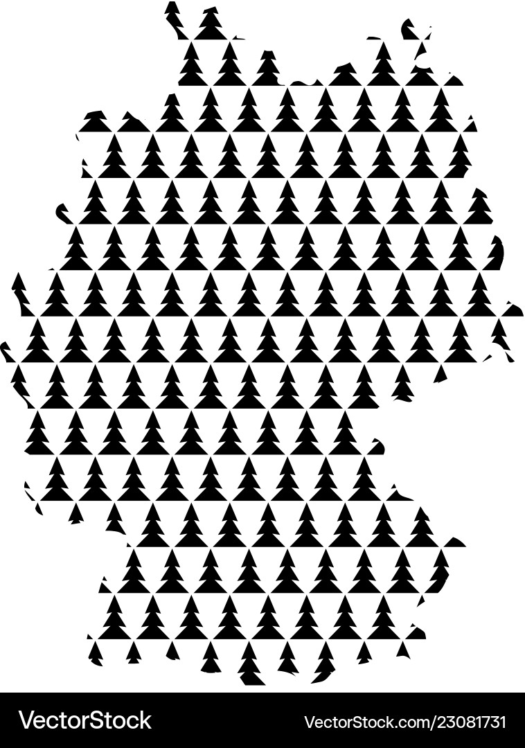 Deutschland Karte abstrakte Schemata aus schwarz Deutschland Karte abstrakte Schemata aus schwarz vektorbild