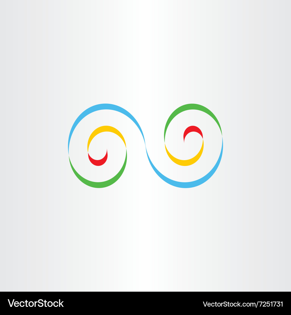 Infinite Loop Symbol vector image
