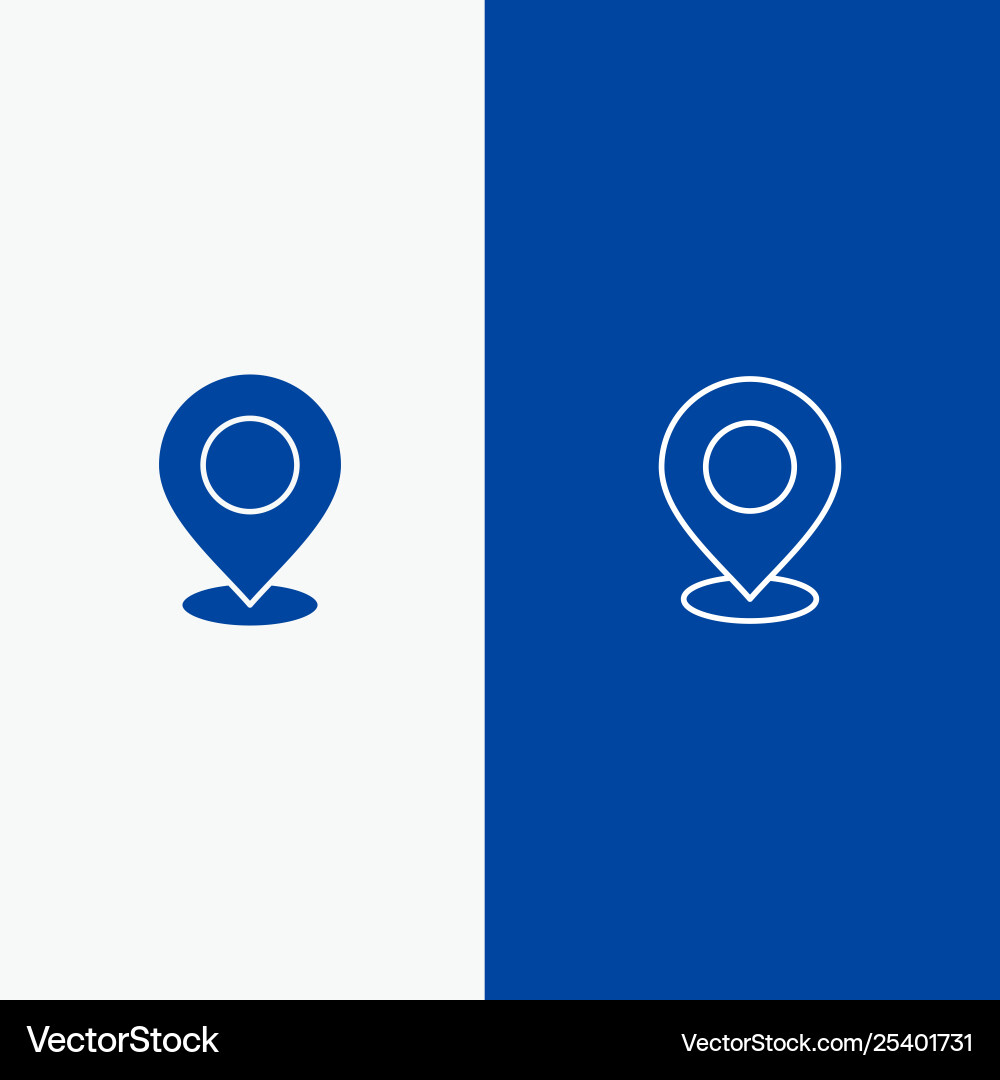 Location map mark marker pin place point pointer Location map mark marker pin place point pointer Vector Image