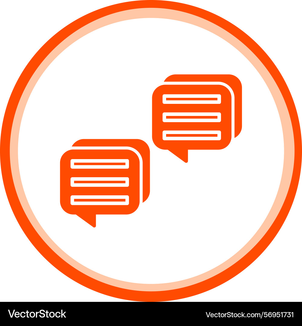 Message icon vector image