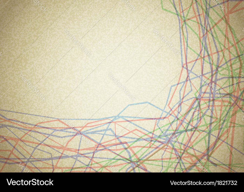 Abstract layered structure on a background Vector Image