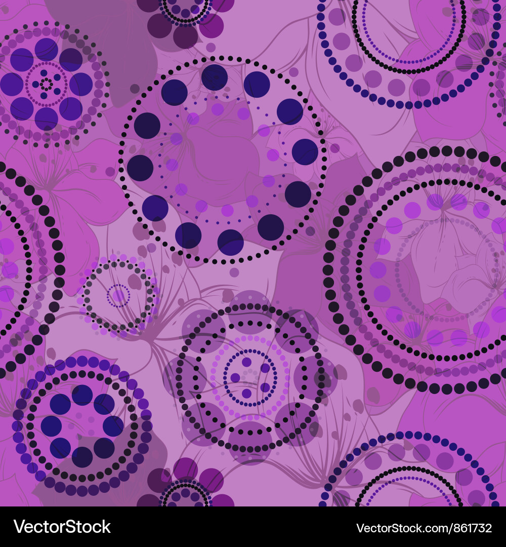 Abstract seamless pattern vector image