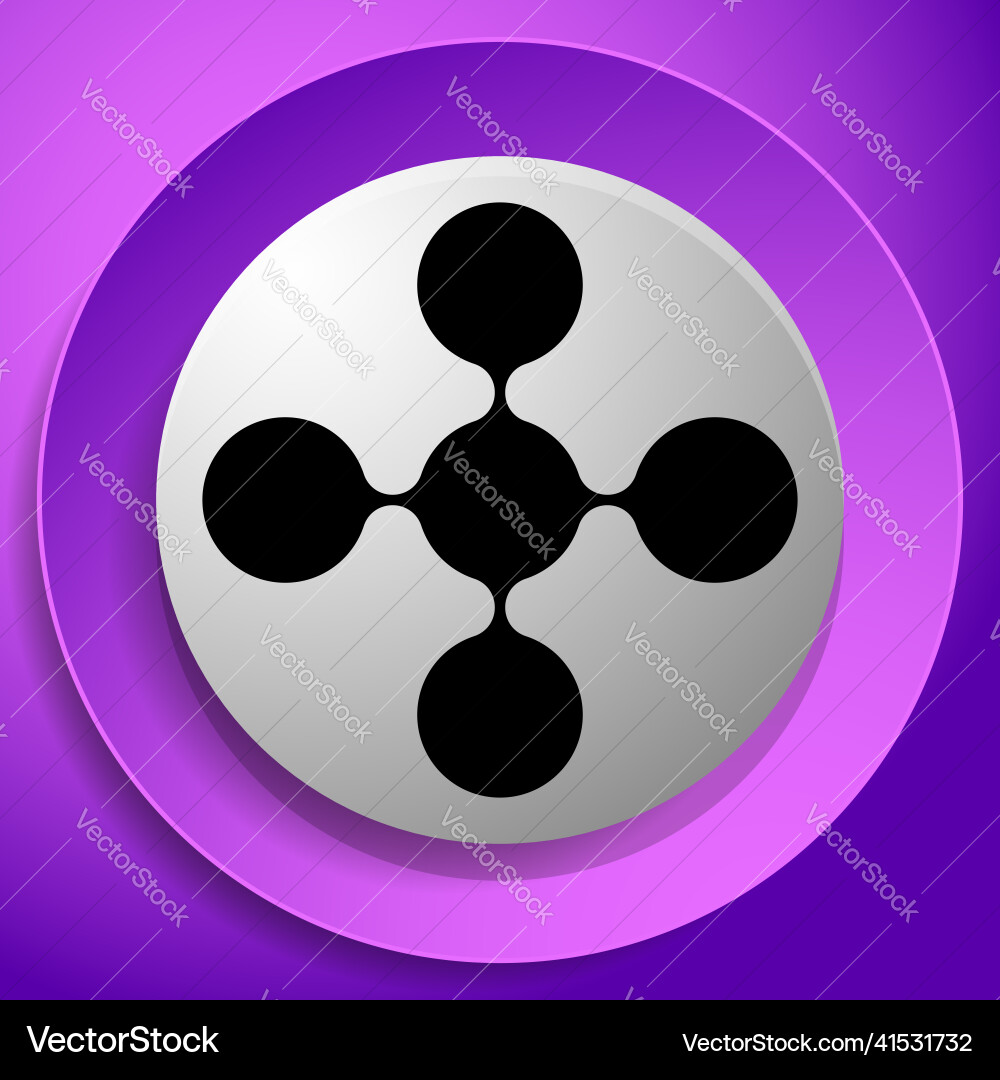 Connected circles nodes as technology tech Connected circles nodes as technology tech vector image