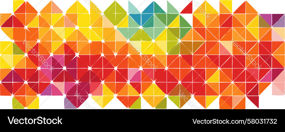Dynamic Geometric Pattern Vector Image