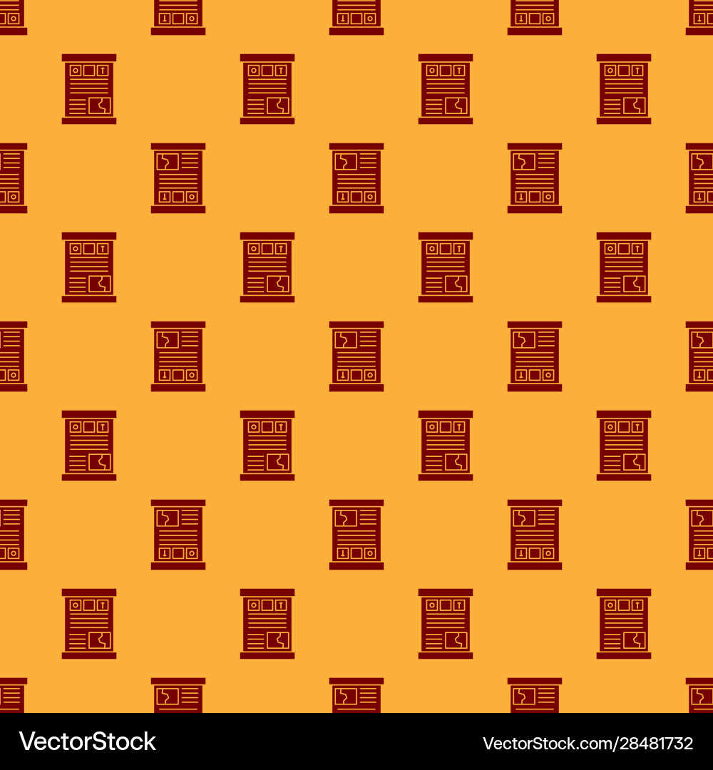 Red game guide icon isolated seamless pattern Red game guide icon isolated seamless pattern vector image