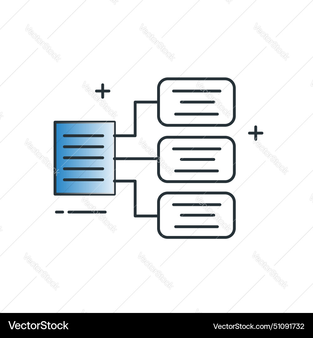 Text generation ai synthesis icon design vector image