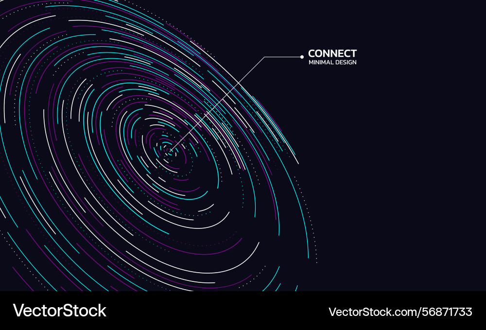 Abstract technology background with big data Abstract technology background with big data vector image