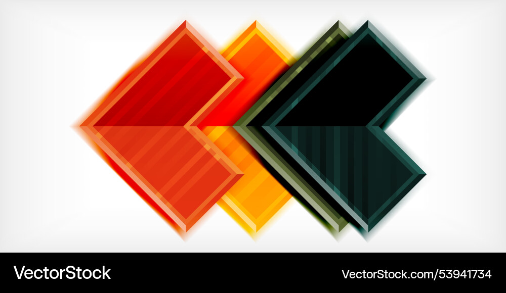 Arrow geometric abstract background Royalty Free Vector