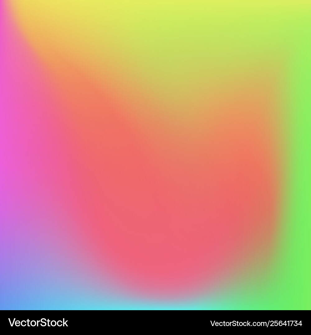 Bright colors gradient abstract soft background vector image