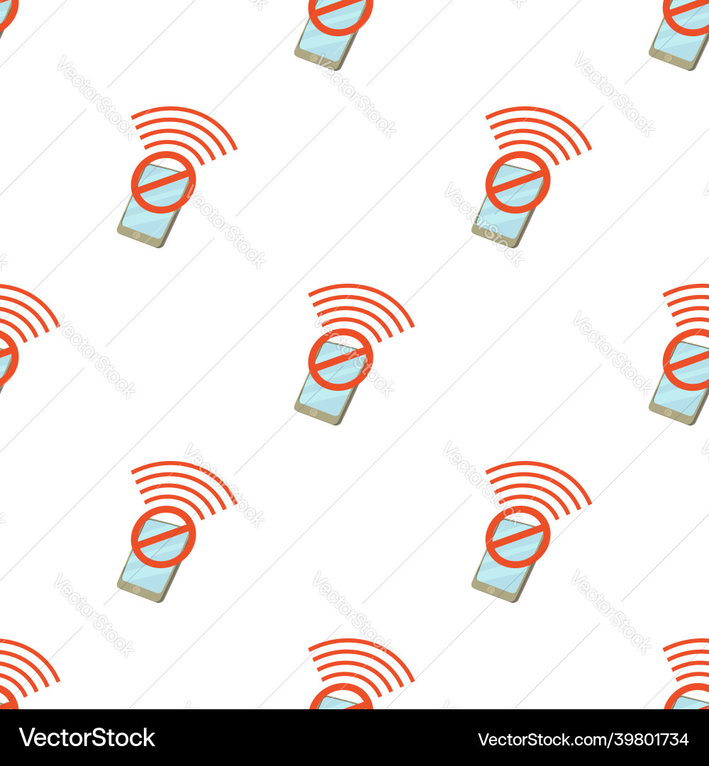 Broken cellular pattern seamless Vector Image