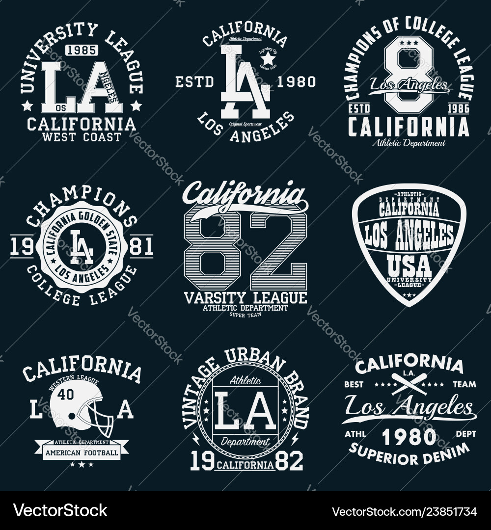 La sport T-Shirt Set La sport T-Shirt Set vektorbild