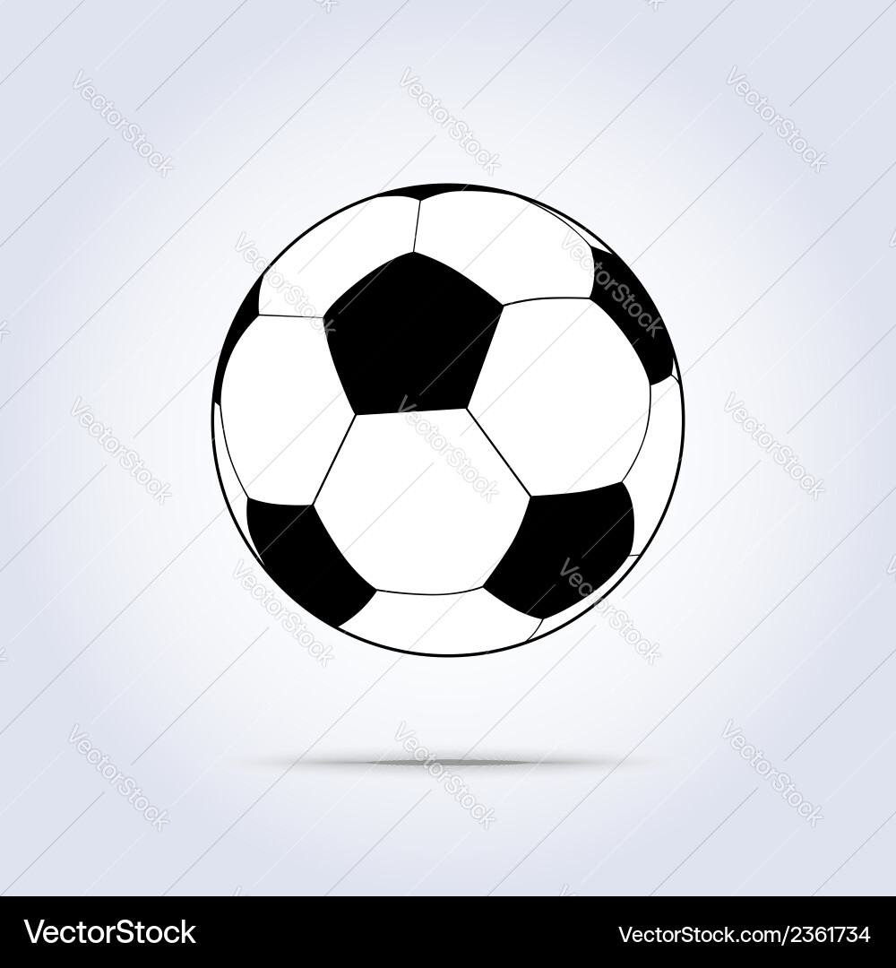 Soccer ball icon Royalty Free Vector Image - VectorStock