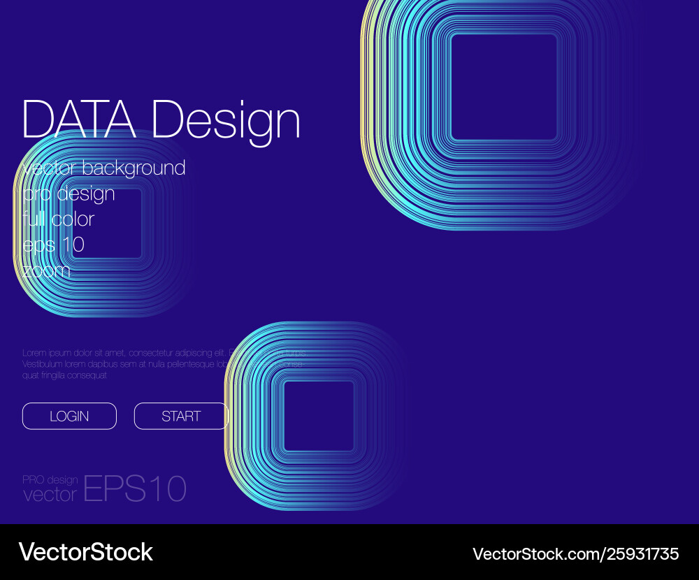 Abstract blend background template for web site Vector Image