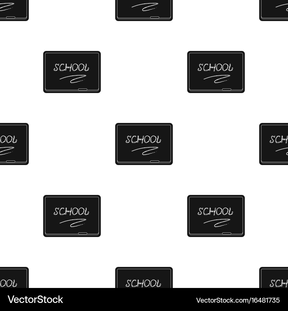 Blackboard with chalk and pointer board vector image