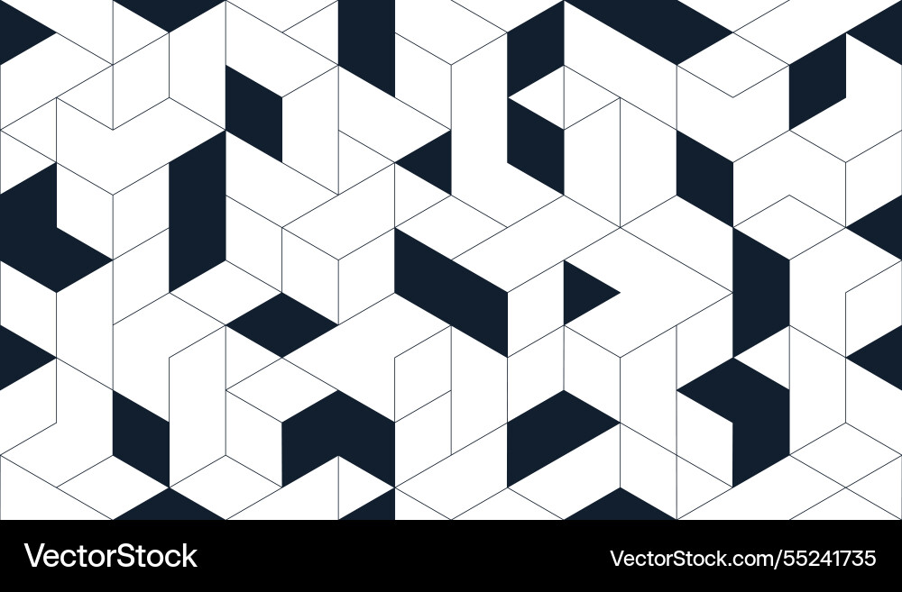 Cubes abstract architecture background Cubes abstract architecture background vector image