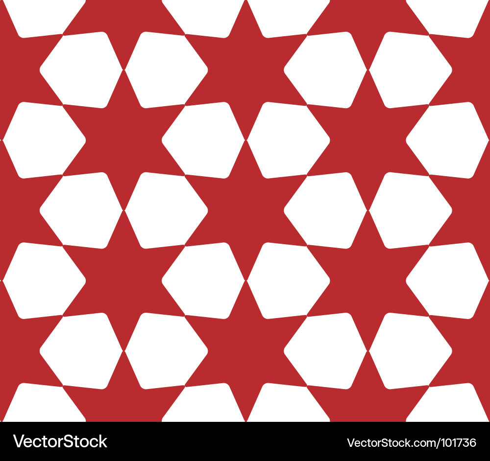 Celestial Stars Pattern vector image