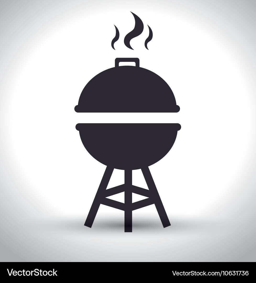 Grills menu beef beer design isolated Vector Image