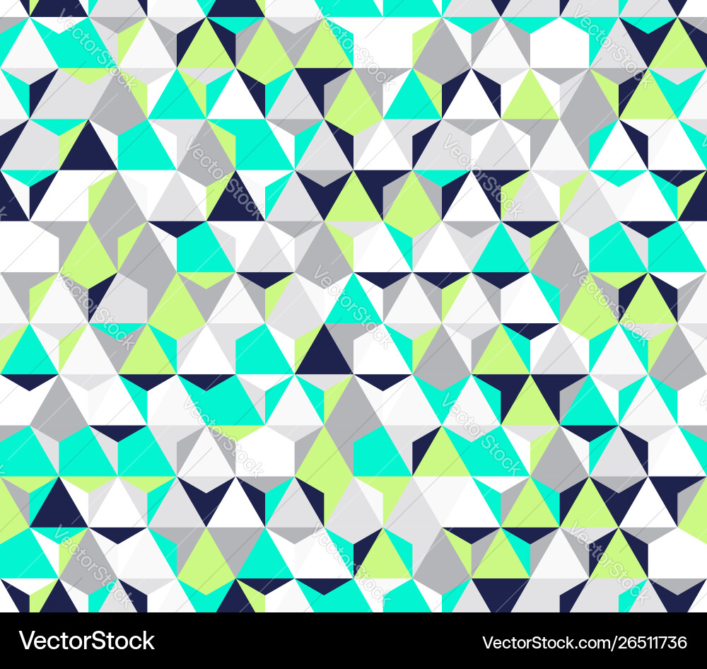 Irregular Geometric Pattern vector image