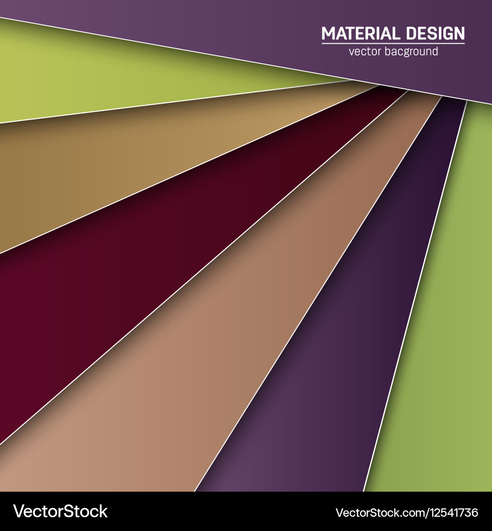 Material design background abstract vector image