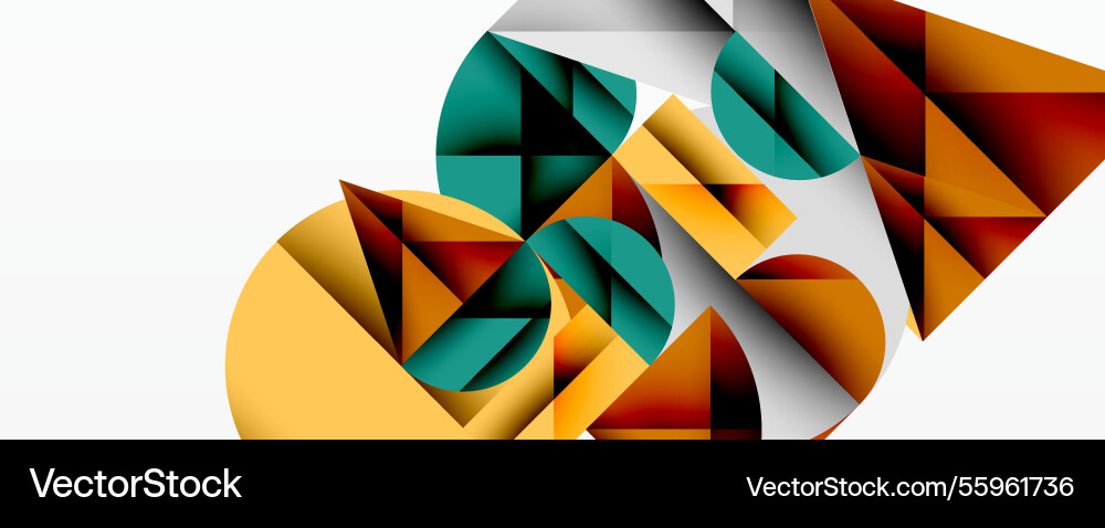 Modern abstract composition with layered circles Modern abstract composition with layered circles vector image