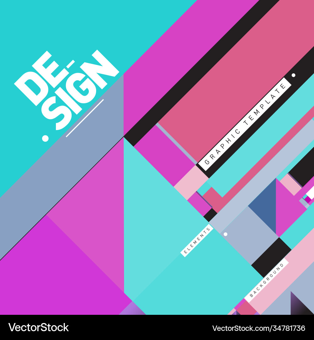 Modern colorful background material design Modern colorful background material design vector image