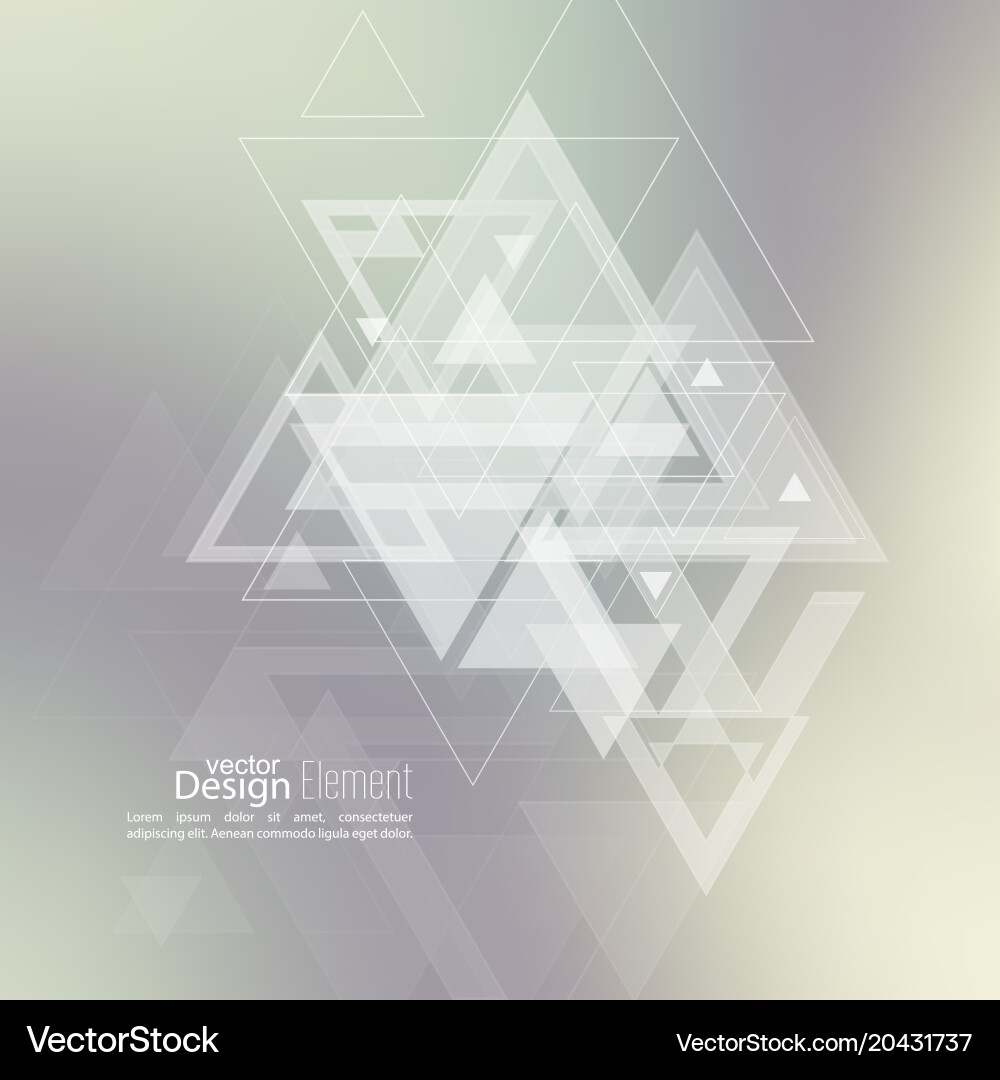 Dynamic Angular Abstract Background Vector Image