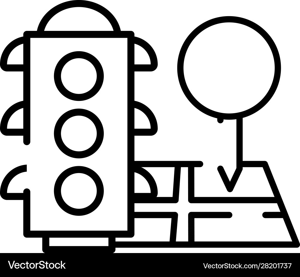 Papierkartenführer mit Semaphore vektorbild