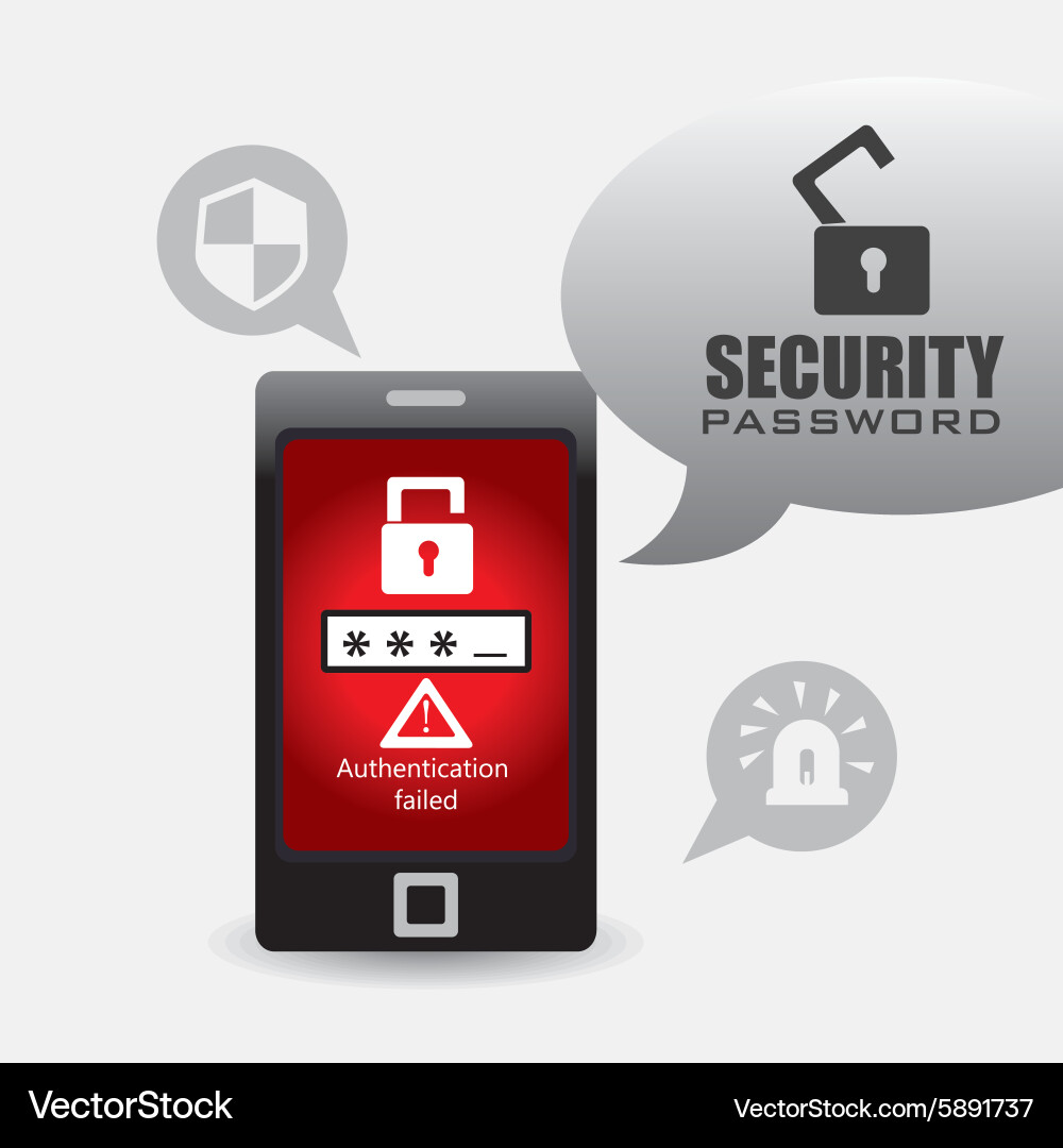 Security system design vector image