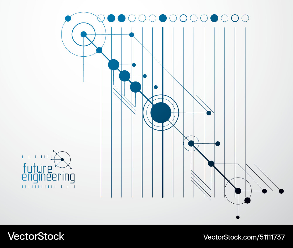 Technical plan abstract engineering draft for use Technical plan abstract engineering draft for use vector image