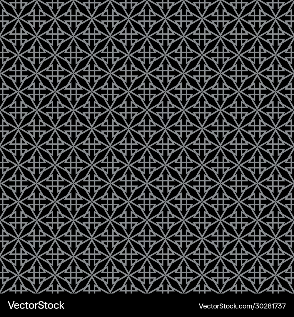 Tile pattern with black and grey background Tile pattern with black and grey background vector image