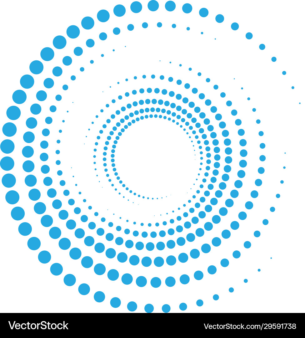 Abstract Circle Pattern vector image