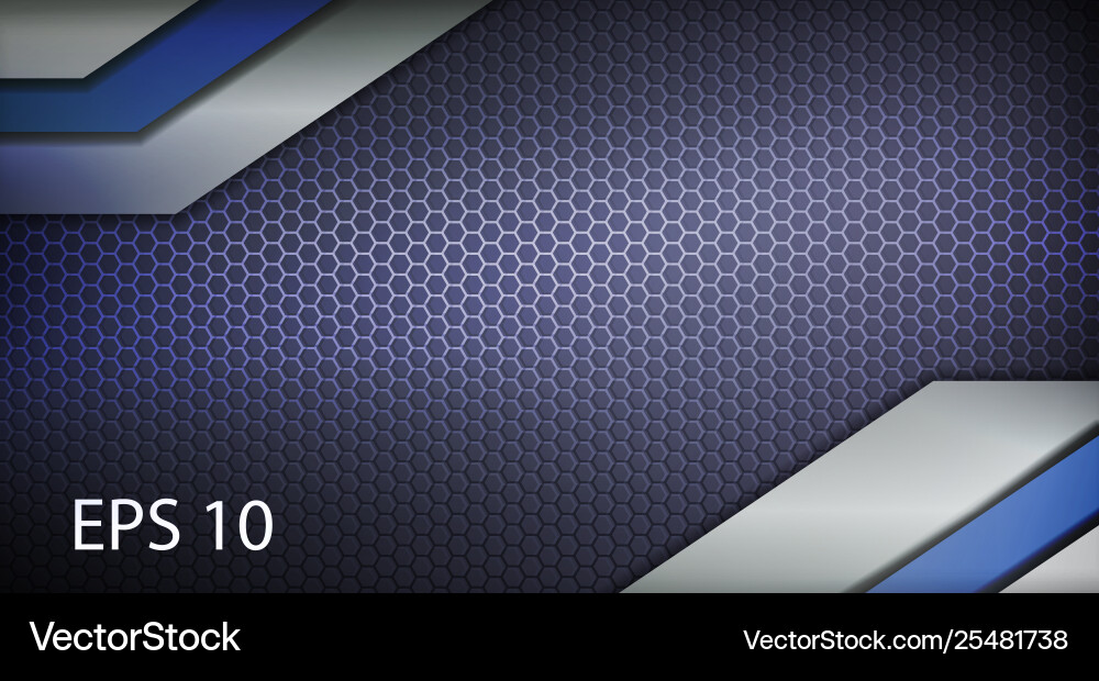 Background with elements in corners vector image
