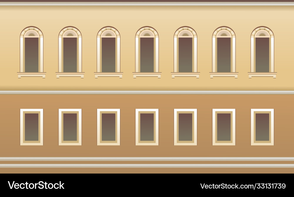 Architectural Window Pattern vector image