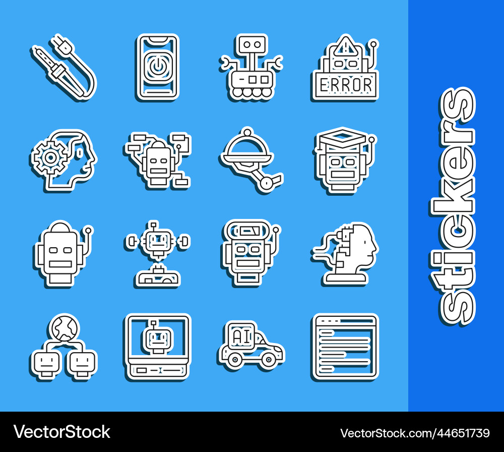 Zeilencomputer api Schnittstelle Roboter Zeilencomputer api Schnittstelle Roboter vektorbild