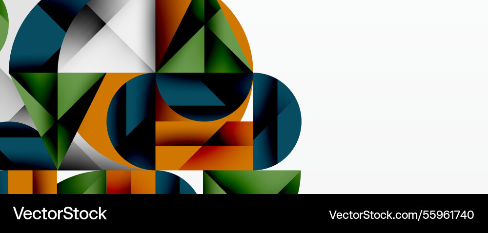 Abstract geometric design with intersecting Abstract geometric design with intersecting Vector Image